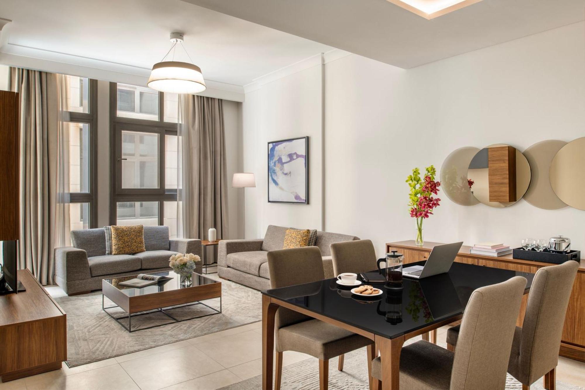 Two-Bedroom Premier Apartment with Balcony and Street View